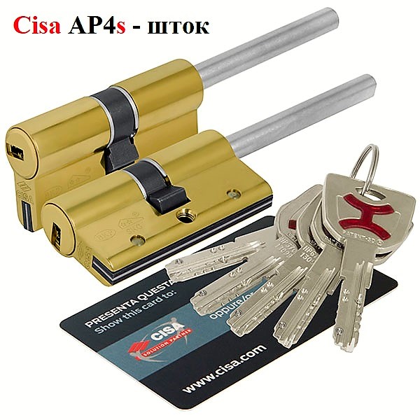 Цилиндр Cisa AP4S со штоком